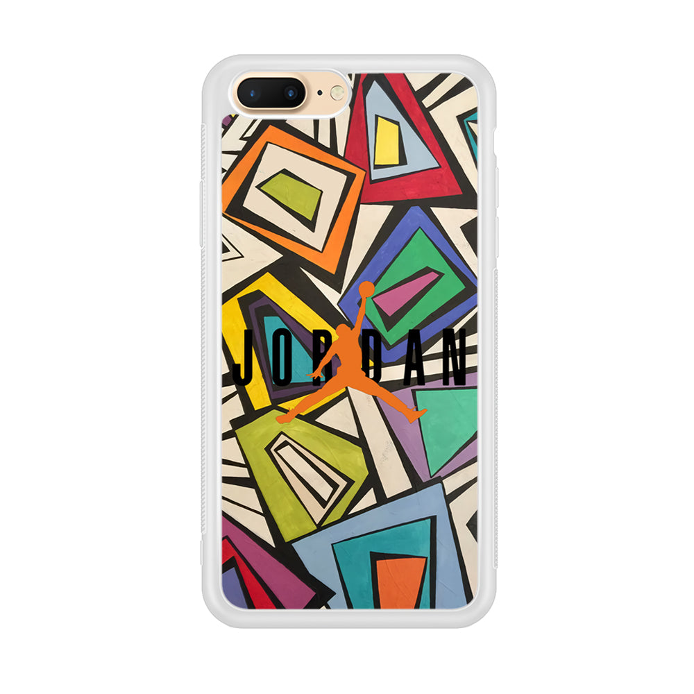 Air Jordan Retro Shape Abstract iPhone 8 Plus Case