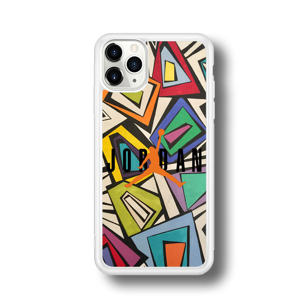 Air Jordan Retro Shape Abstract iPhone 11 Pro Case