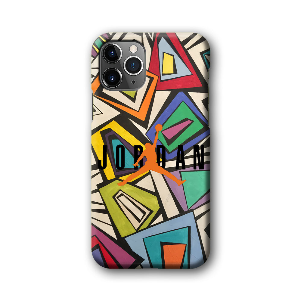 Air Jordan Retro Shape Abstract iPhone 11 Pro Case