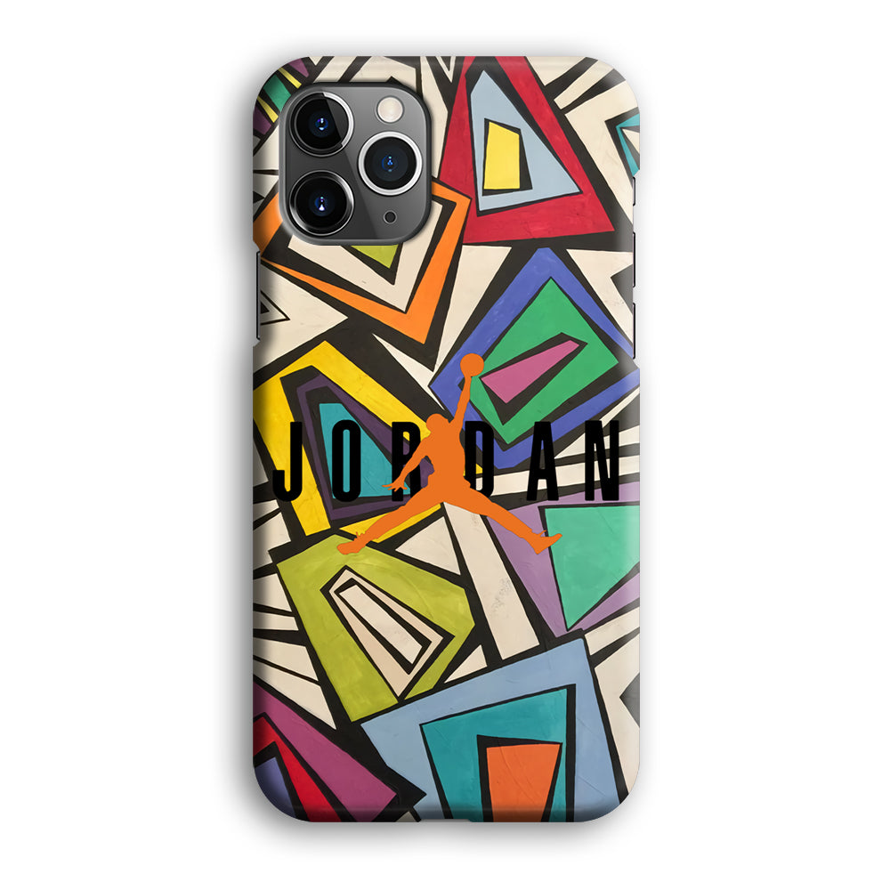 Air Jordan Retro Shape Abstract iPhone 12 Pro Case