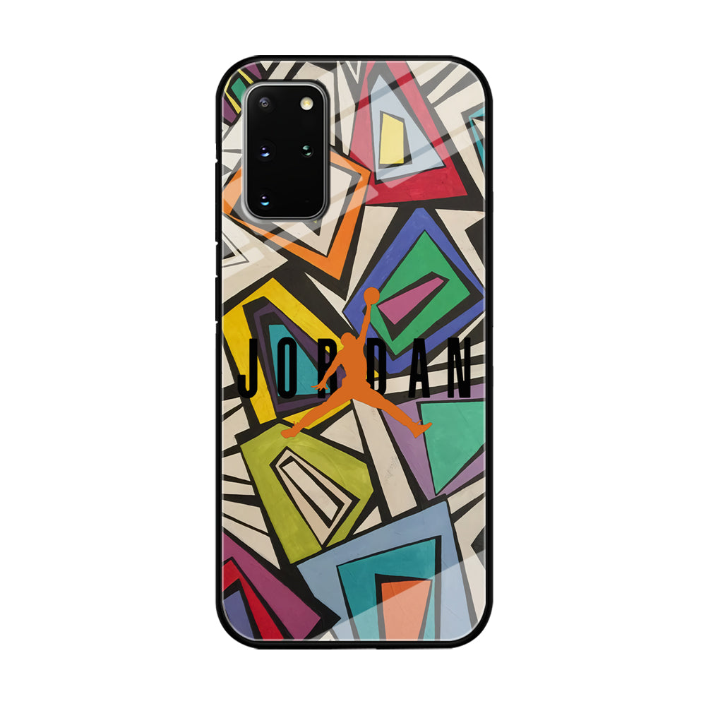 Air Jordan Retro Shape Abstract Samsung Galaxy S20 Plus Case