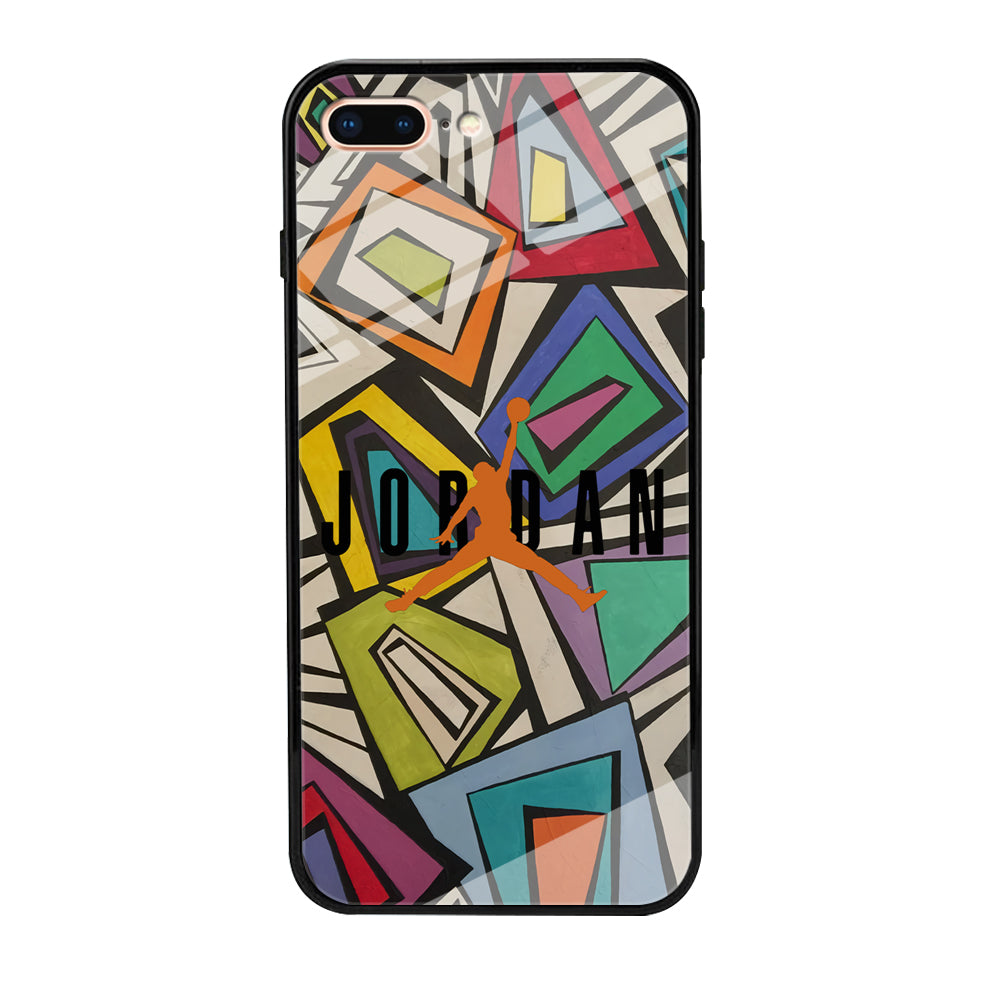 Air Jordan Retro Shape Abstract iPhone 8 Plus Case