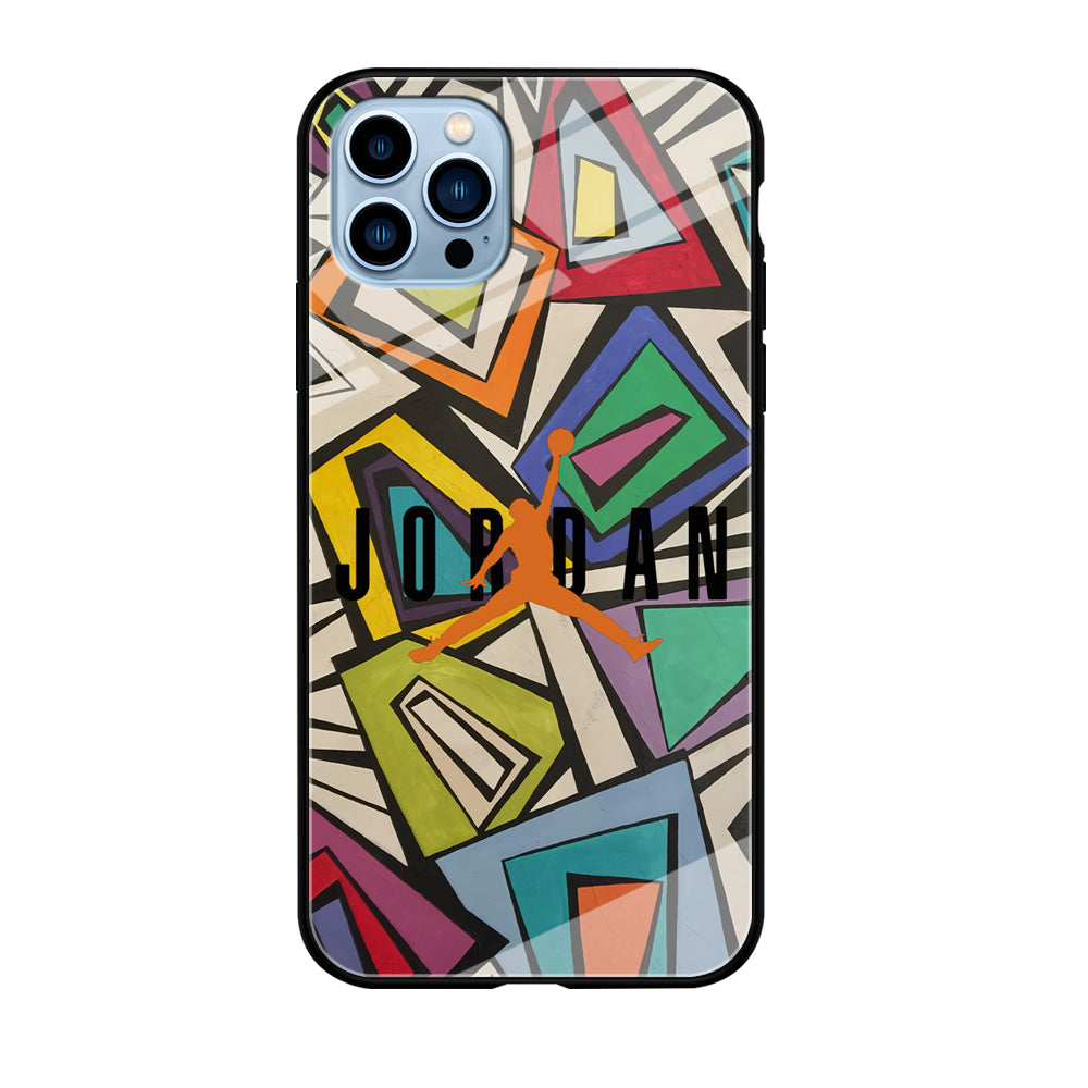 Air Jordan Retro Shape Abstract iPhone 12 Pro Case