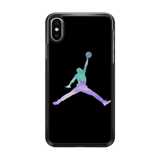 Air Jordan Shine Of Aurora iPhone Xs Case
