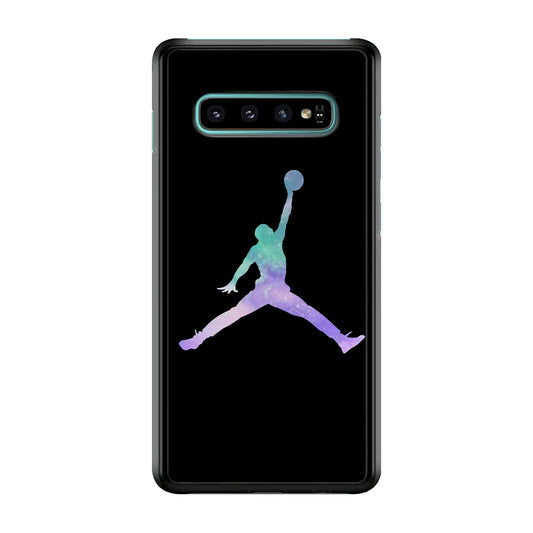Air Jordan Shine Of Aurora Samsung Galaxy S10 Plus Case