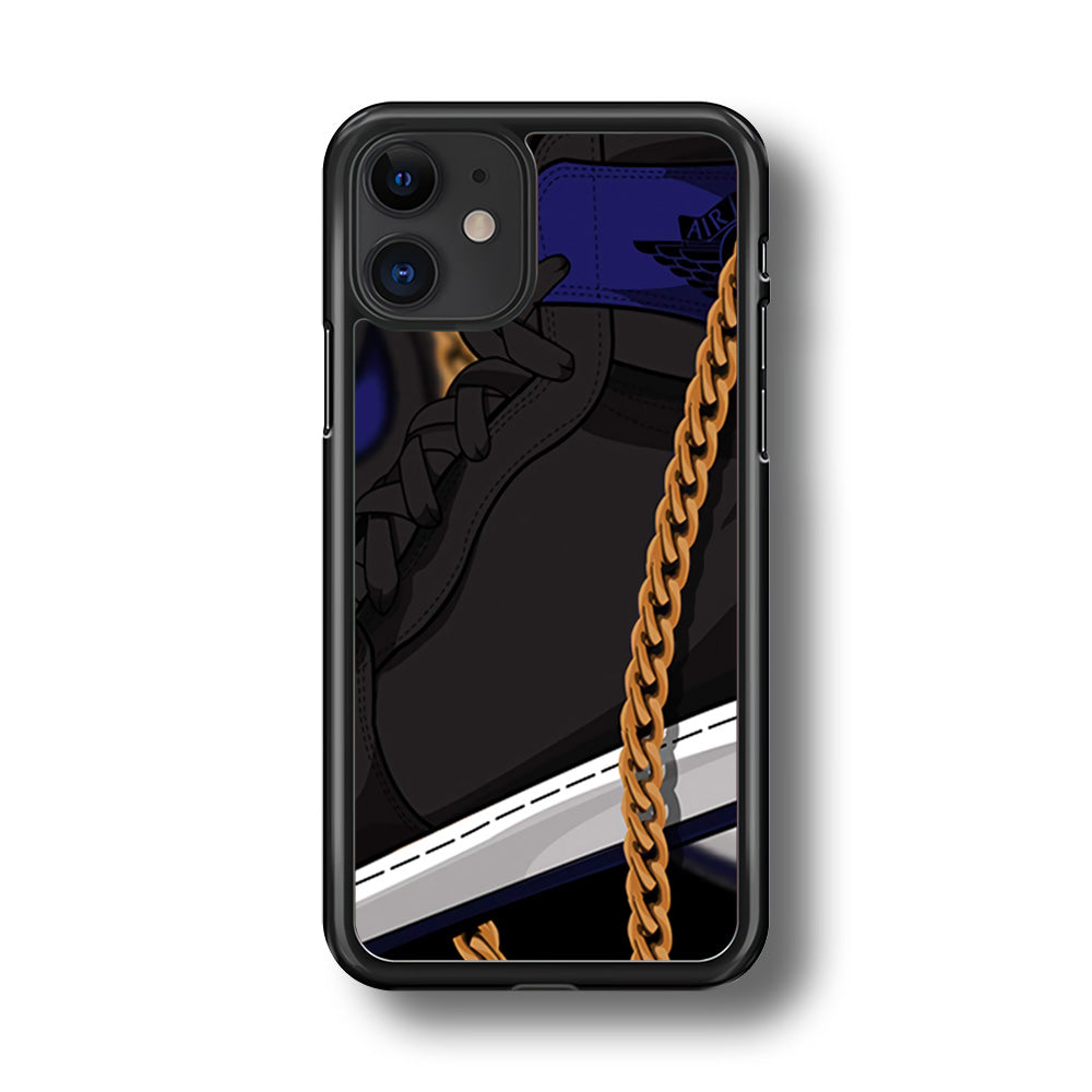 Air Jordan Shoes Grey iPhone 11 Case