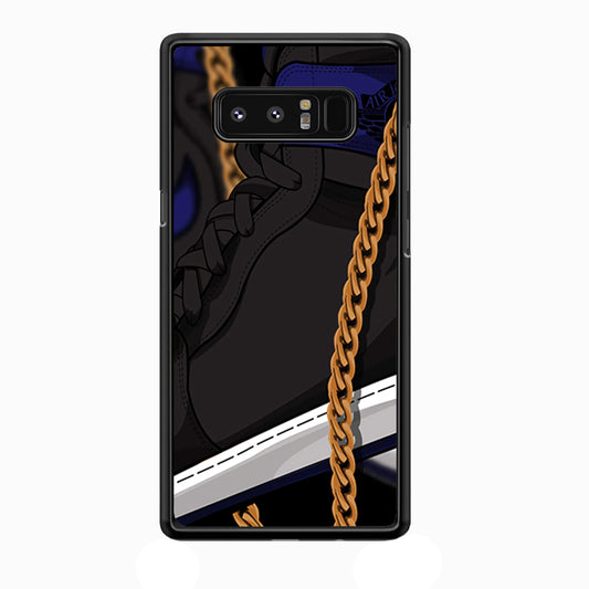 Air Jordan Shoes Grey Samsung Galaxy Note 8 Case