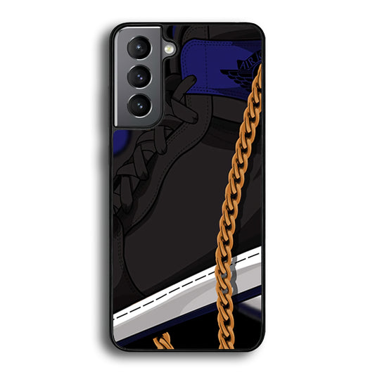 Air Jordan Shoes Grey Samsung Galaxy S21 Plus Case
