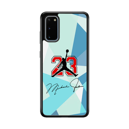 Air Jordan Signature Of Number Samsung Galaxy S20 Case