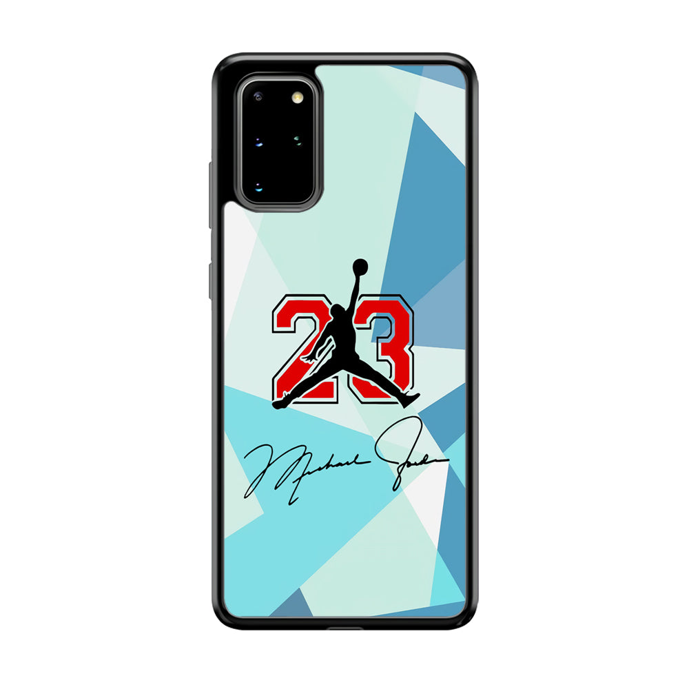 Air Jordan Signature Of Number Samsung Galaxy S20 Plus Case