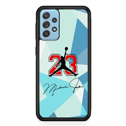 Air Jordan Signature Of Number Samsung Galaxy A52 Case