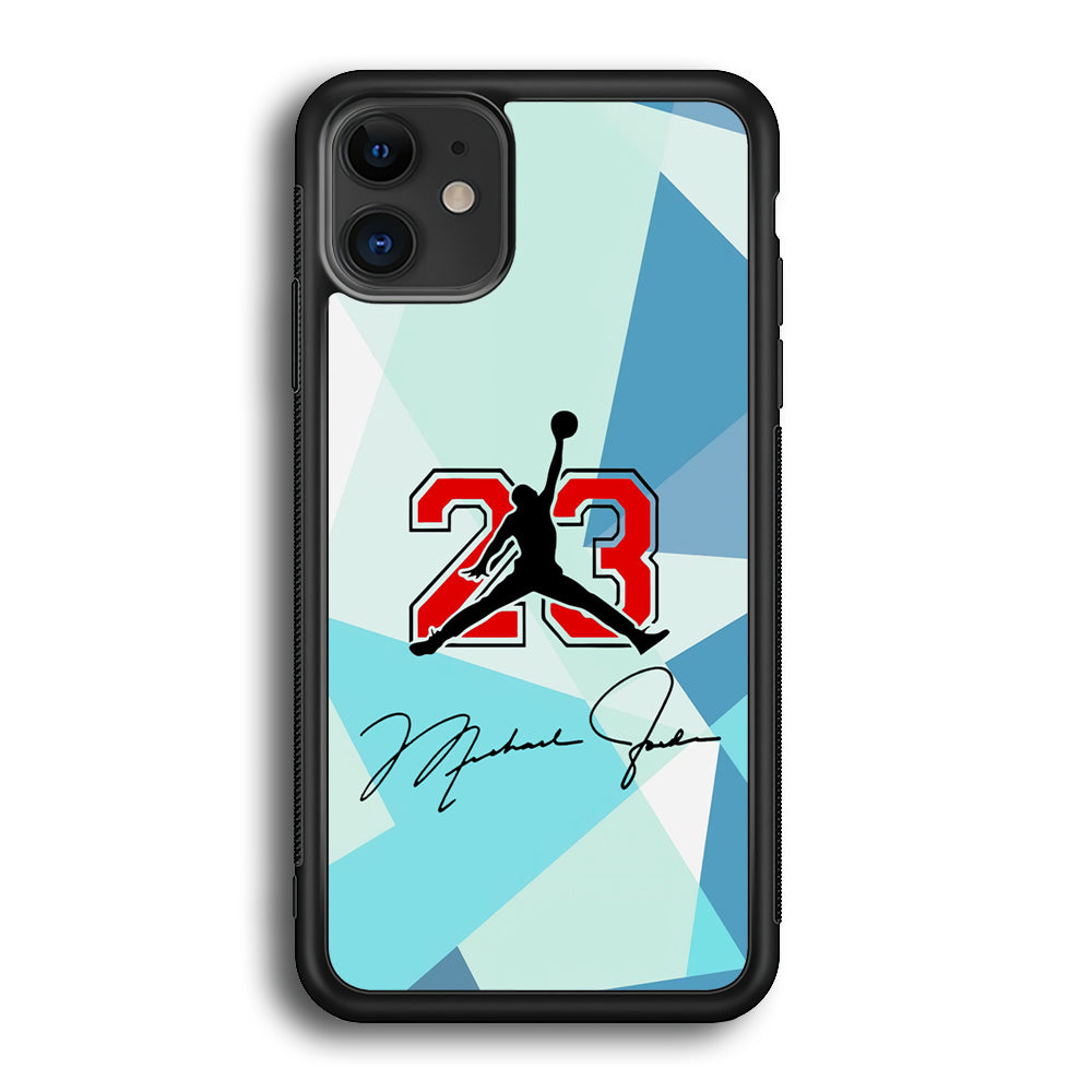 Air Jordan Signature Of Number iPhone 12 Case