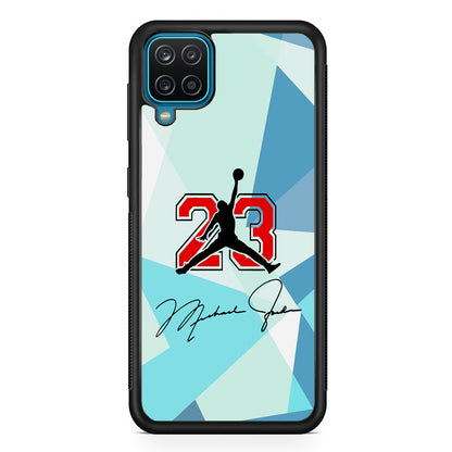 Air Jordan Signature Of Number Samsung Galaxy A12 Case