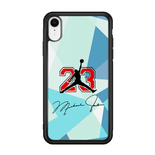 Air Jordan Signature Of Number iPhone XR Case