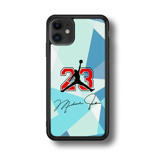 Air Jordan Signature Of Number iPhone 11 Case