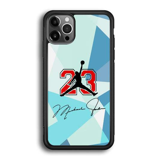 Air Jordan Signature Of Number iPhone 12 Pro Case