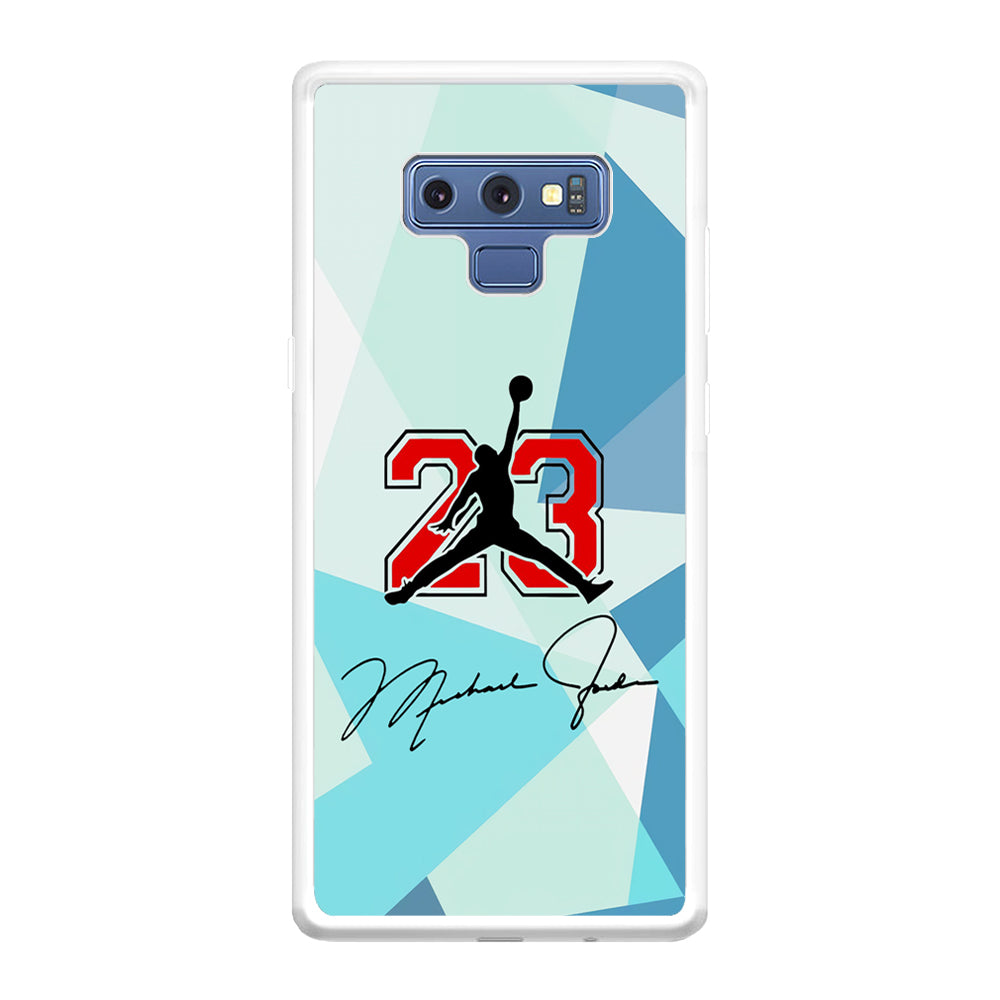 Air Jordan Signature Of Number Samsung Galaxy Note 9 Case