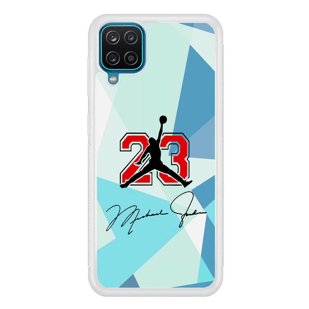 Air Jordan Signature Of Number Samsung Galaxy A12 Case