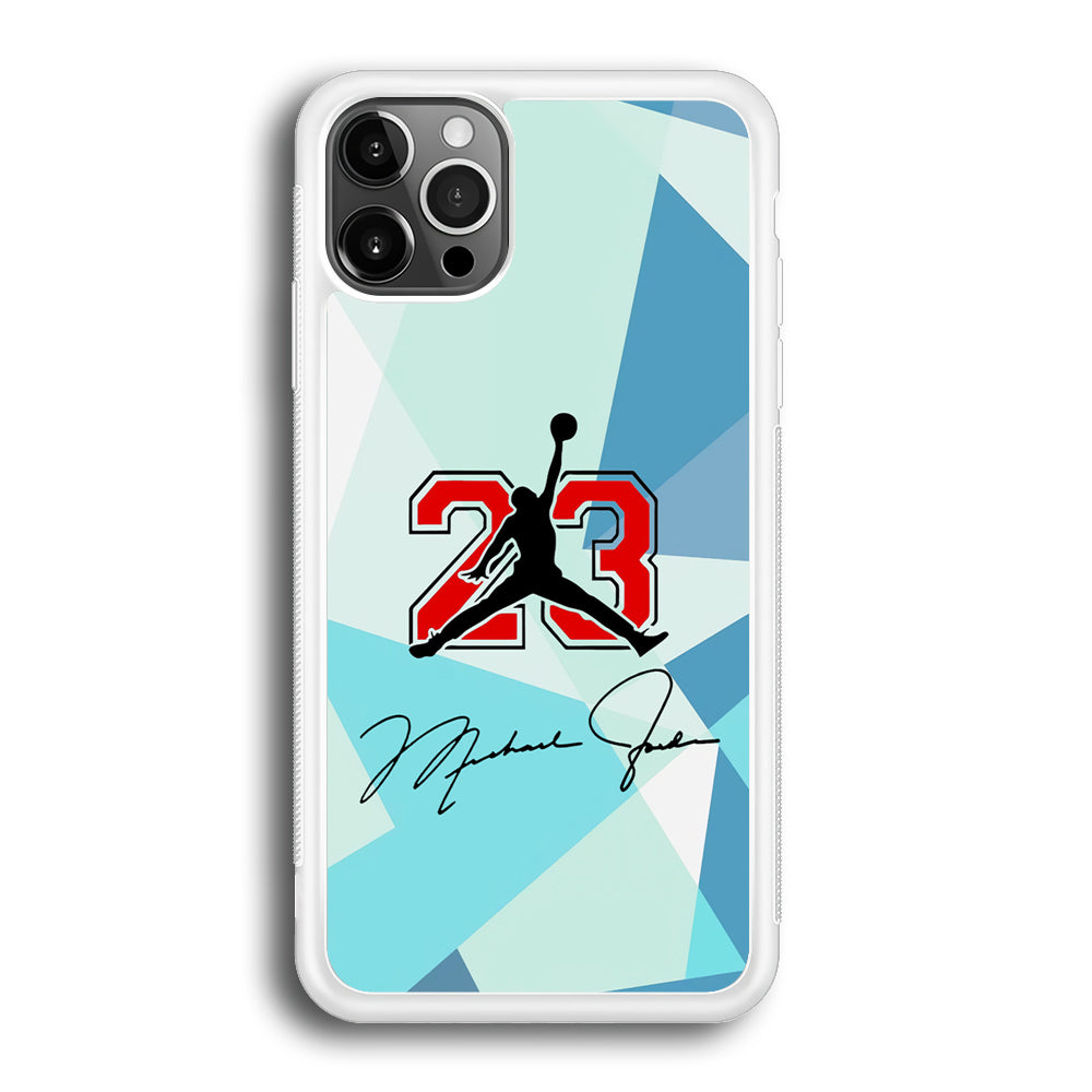 Air Jordan Signature Of Number iPhone 12 Pro Case