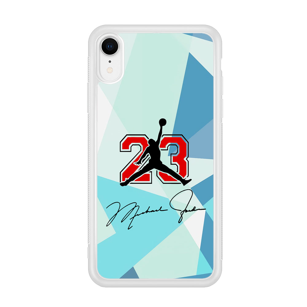 Air Jordan Signature Of Number iPhone XR Case