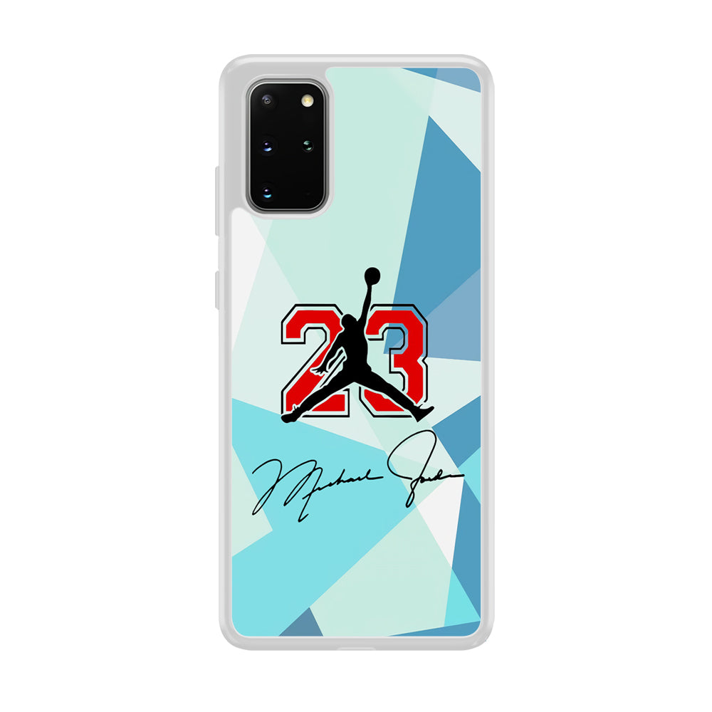 Air Jordan Signature Of Number Samsung Galaxy S20 Plus Case