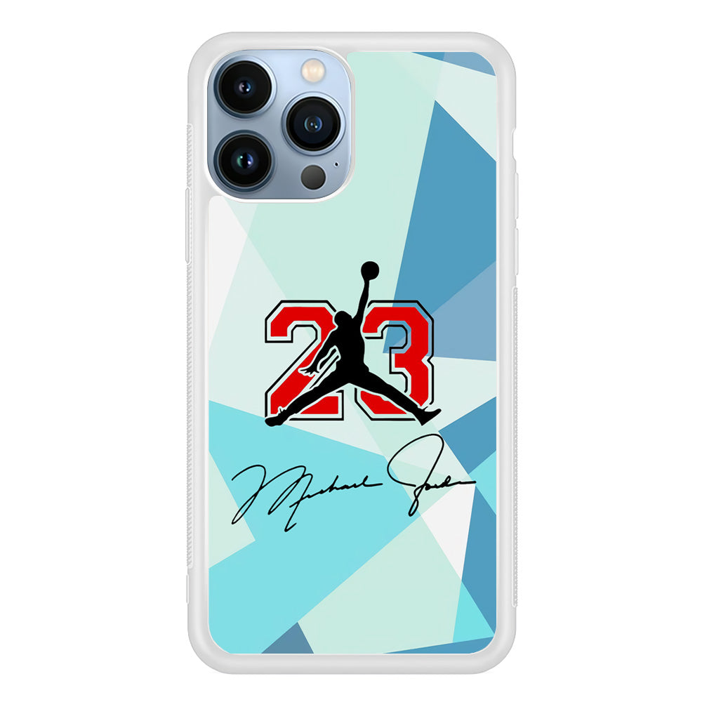 Air Jordan Signature Of Number iPhone 13 Pro Max Case