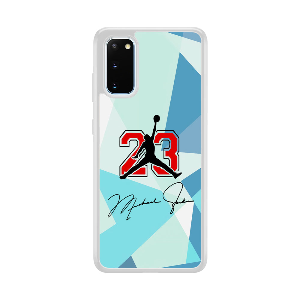 Air Jordan Signature Of Number Samsung Galaxy S20 Case