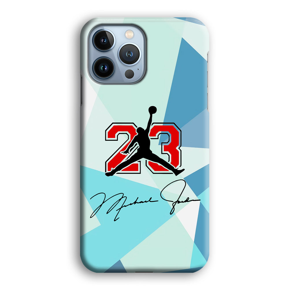 Air Jordan Signature Of Number iPhone 13 Pro Max Case