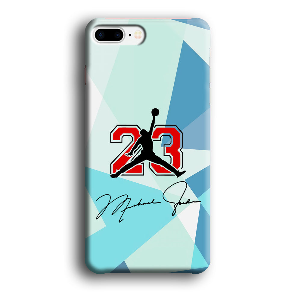 Air Jordan Signature Of Number iPhone 8 Plus Case