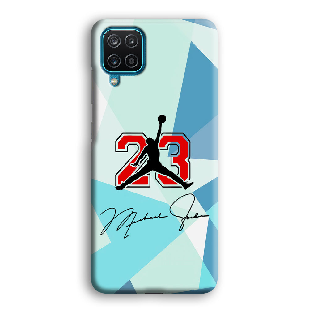 Air Jordan Signature Of Number Samsung Galaxy A12 Case