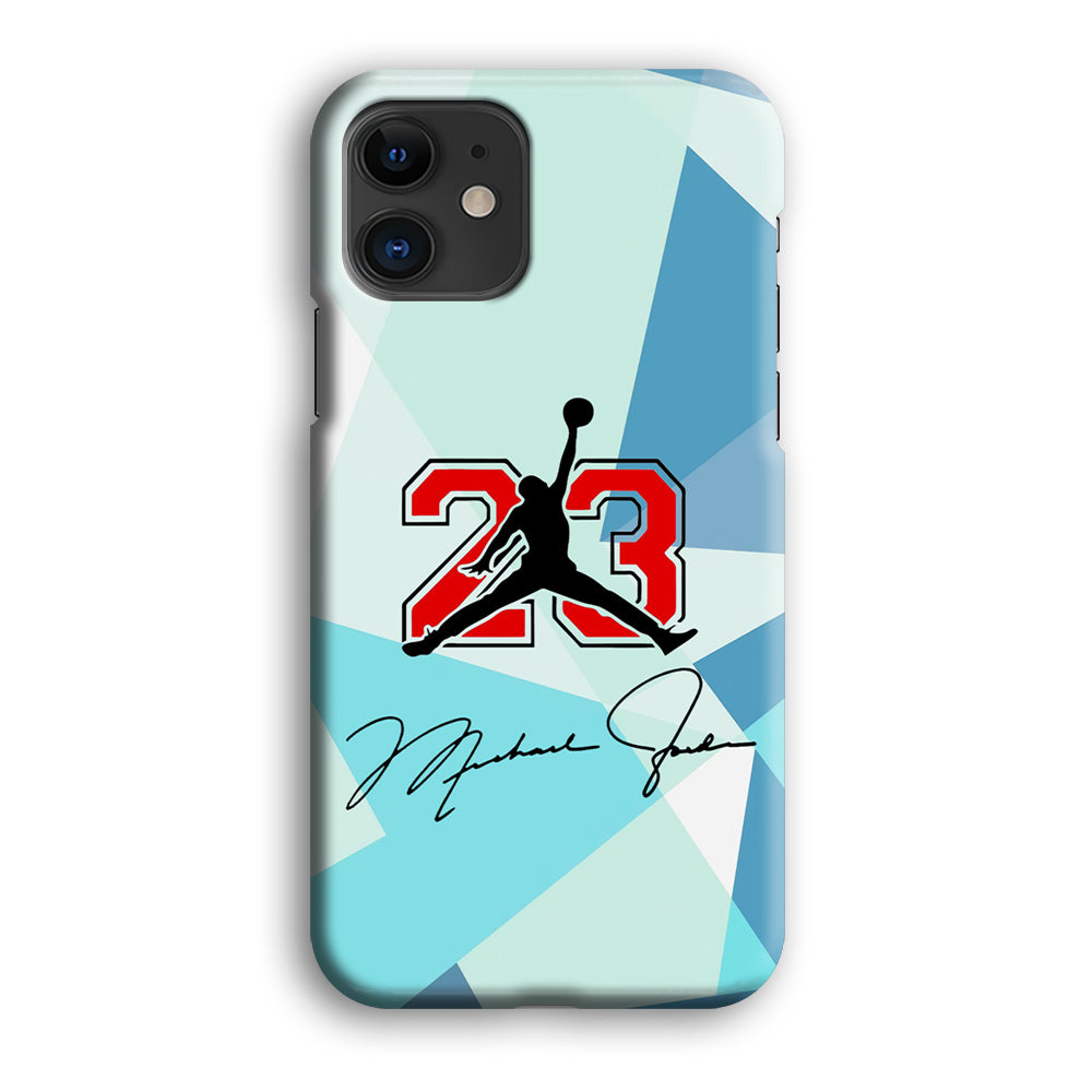 Air Jordan Signature Of Number iPhone 12 Case