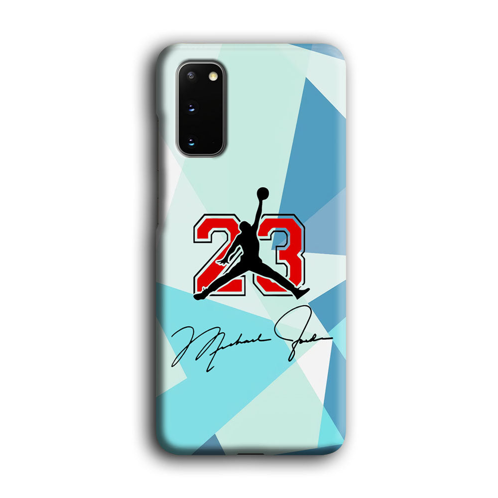 Air Jordan Signature Of Number Samsung Galaxy S20 Case