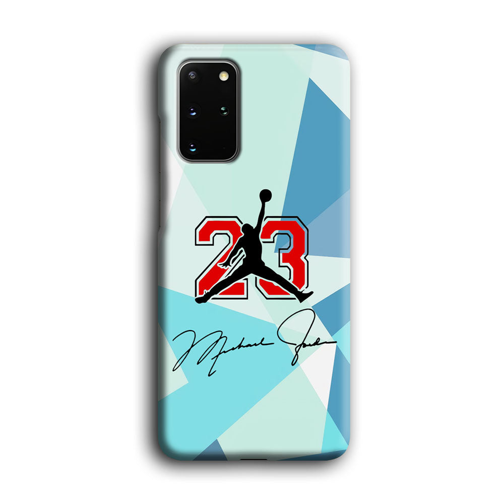 Air Jordan Signature Of Number Samsung Galaxy S20 Plus Case