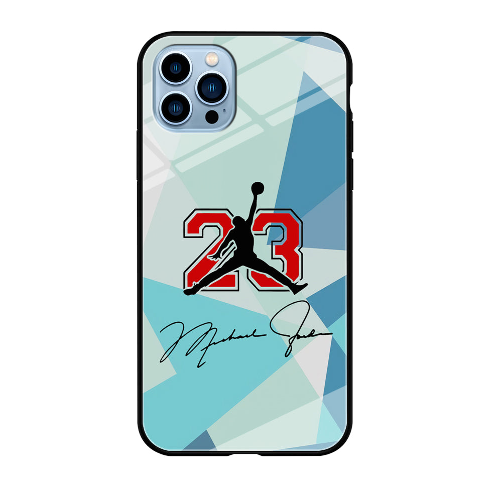 Air Jordan Signature Of Number iPhone 12 Pro Case