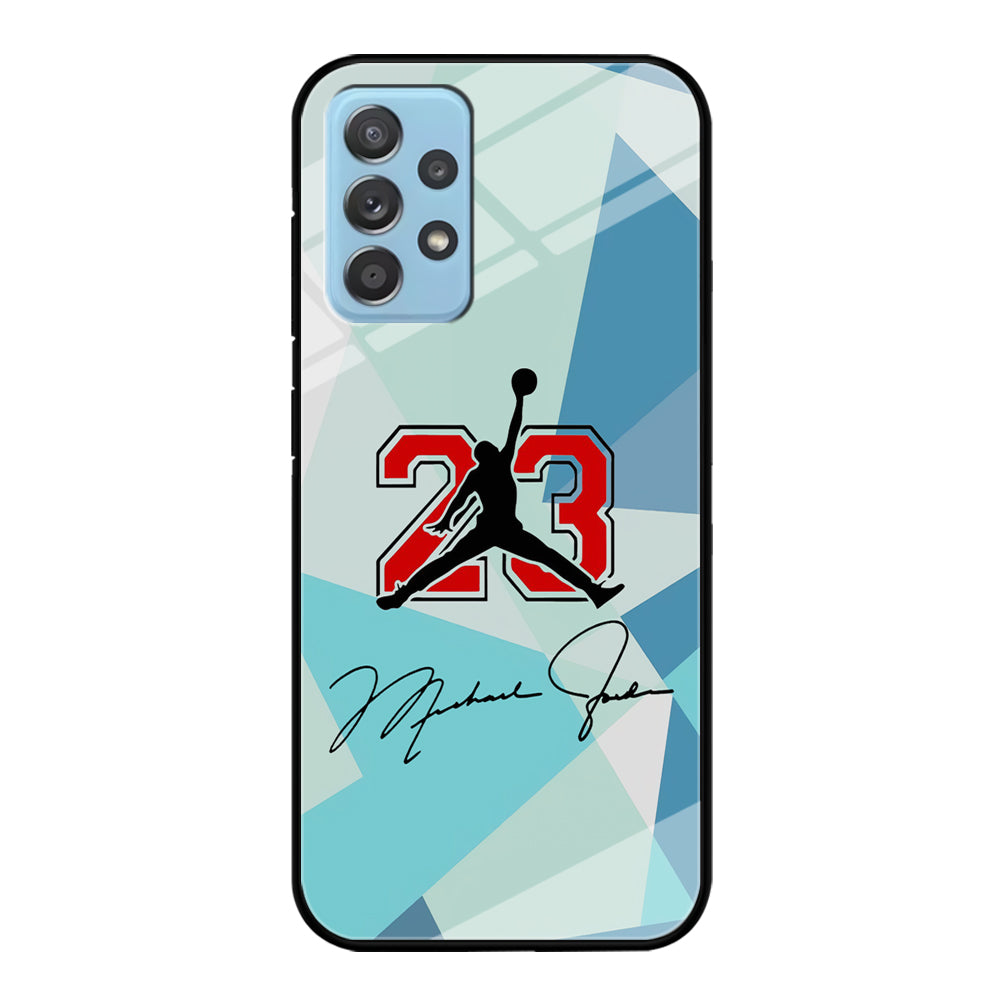 Air Jordan Signature Of Number Samsung Galaxy A52 Case