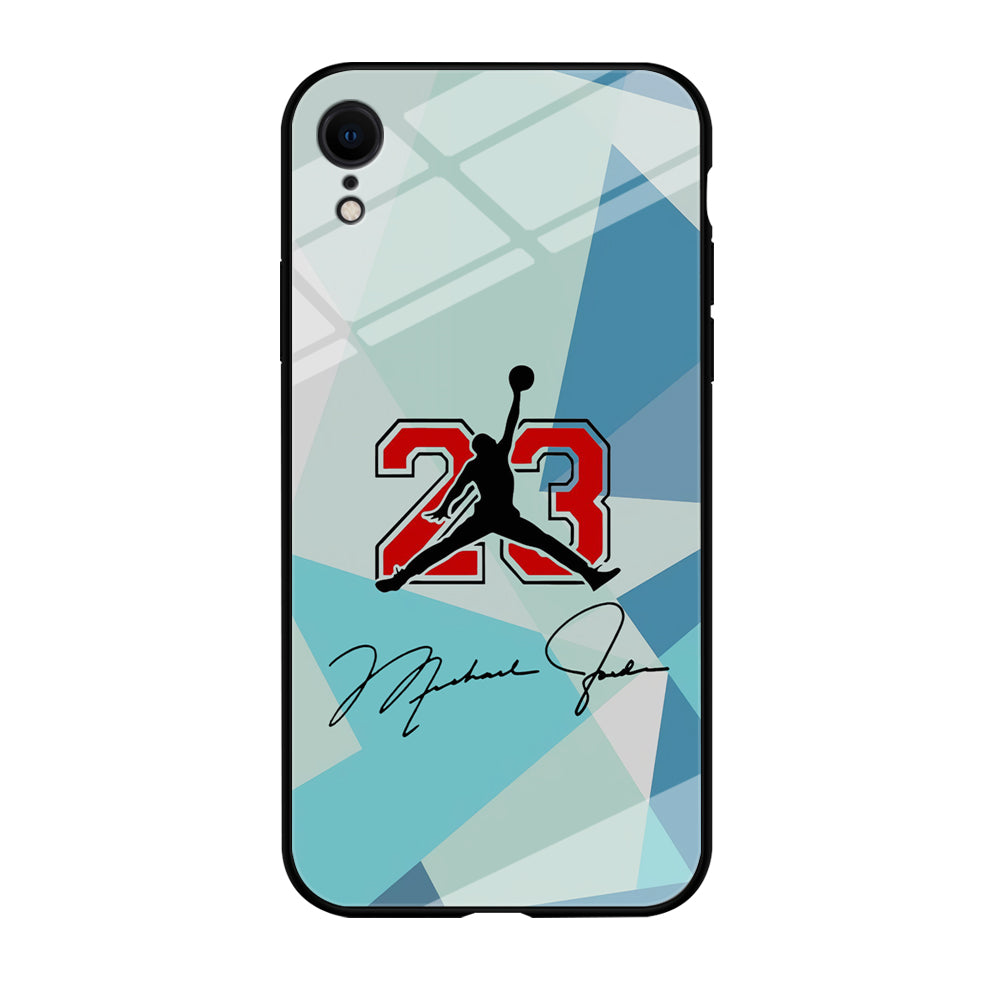 Air Jordan Signature Of Number iPhone XR Case