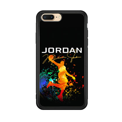 Air Jordan Slam Dunk Style Signature iPhone 8 Plus Case