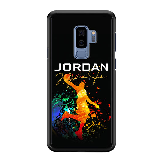 Air Jordan Slam Dunk Style Signature Samsung Galaxy S9 Plus Case