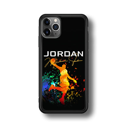 Air Jordan Slam Dunk Style Signature iPhone 11 Pro Case