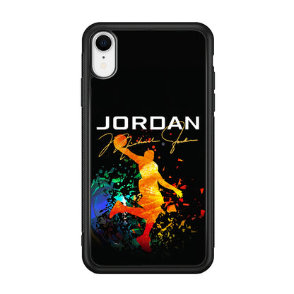 Air Jordan Slam Dunk Style Signature iPhone XR Case