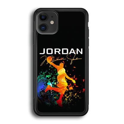 Air Jordan Slam Dunk Style Signature iPhone 12 Case