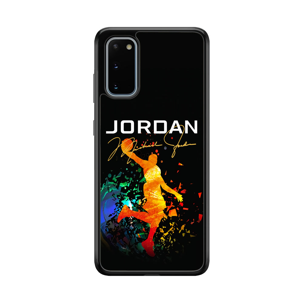 Air Jordan Slam Dunk Style Signature Samsung Galaxy S20 Case