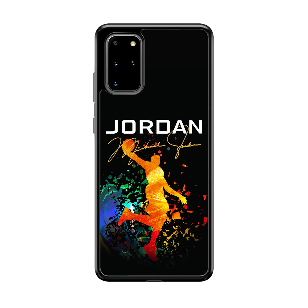 Air Jordan Slam Dunk Style Signature Samsung Galaxy S20 Plus Case