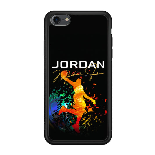 Air Jordan Slam Dunk Style Signature iPhone 8 Case