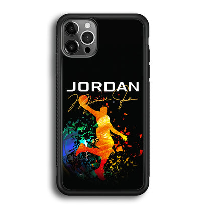 Air Jordan Slam Dunk Style Signature iPhone 12 Pro Case