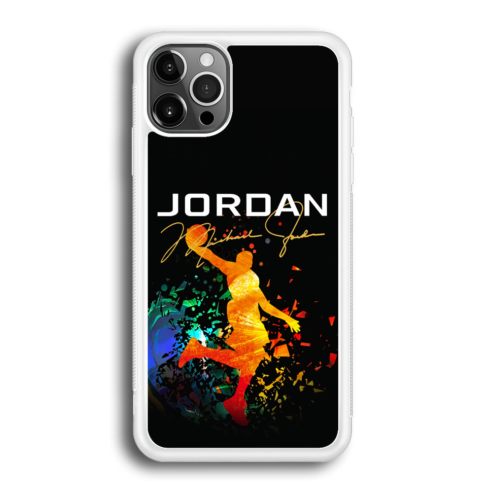 Air Jordan Slam Dunk Style Signature iPhone 12 Pro Case