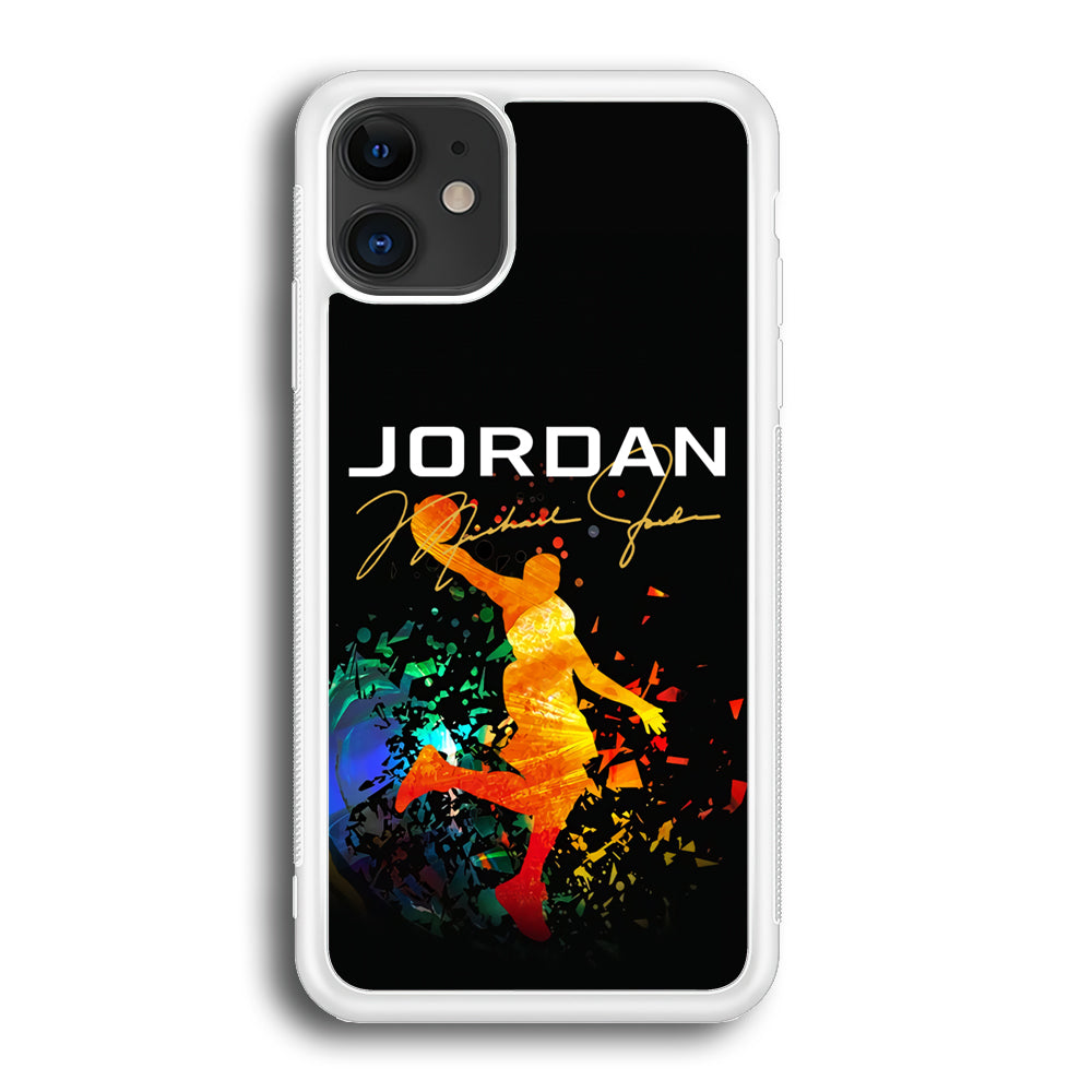 Air Jordan Slam Dunk Style Signature iPhone 12 Case