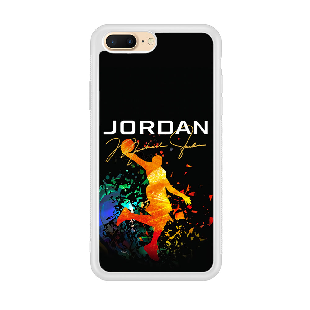 Air Jordan Slam Dunk Style Signature iPhone 8 Plus Case