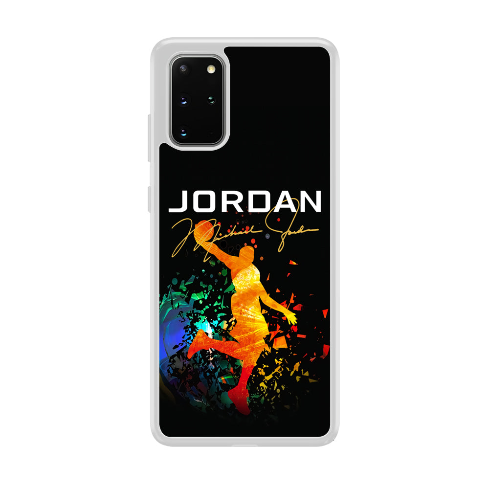 Air Jordan Slam Dunk Style Signature Samsung Galaxy S20 Plus Case