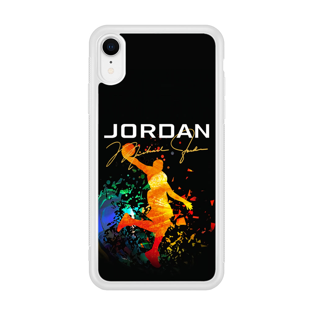 Air Jordan Slam Dunk Style Signature iPhone XR Case